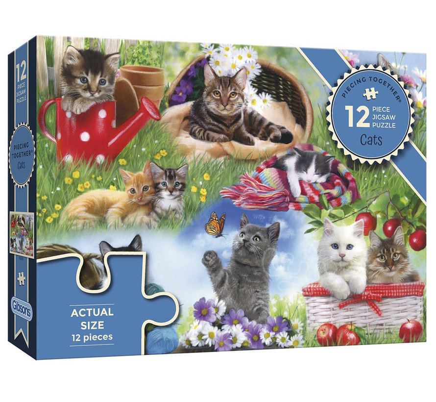 Gibsons Cats Puzzle 12pcs XXL