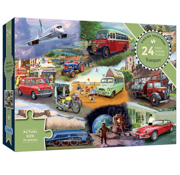 Gibsons Gibsons Transport Puzzle 24pcs XXL