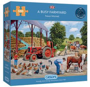 Gibsons Gibsons A Busy Farmyard Puzzle 500pcs