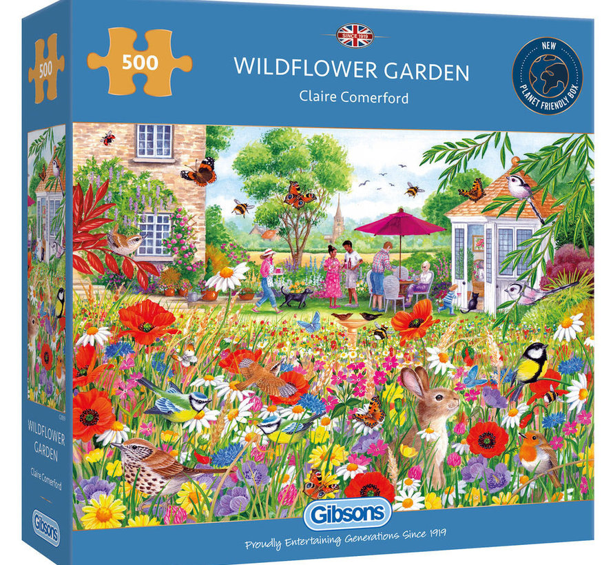 Gibsons Wildflower Garden Puzzle 500pcs