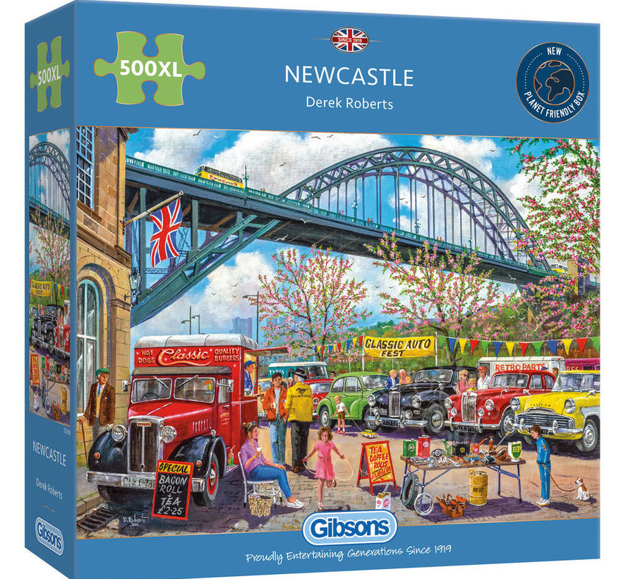 Gibsons Newcastle Puzzle 500pcs XL