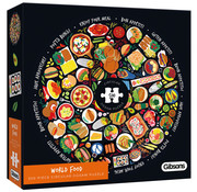 Gibsons Gibsons World Food Circular Puzzle 500pcs