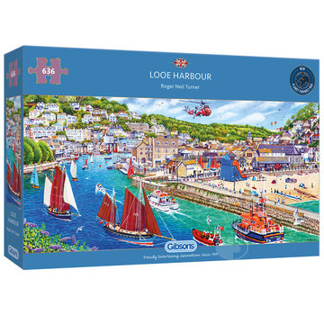 Gibsons Gibsons Looe Harbour Puzzle 636pcs RETIRED