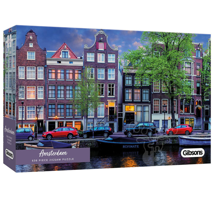 Gibsons Amsterdam Puzzle 636pcs RETIRED