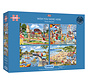 Gibsons Wish You Were Here Puzzle 4 x 500pcs