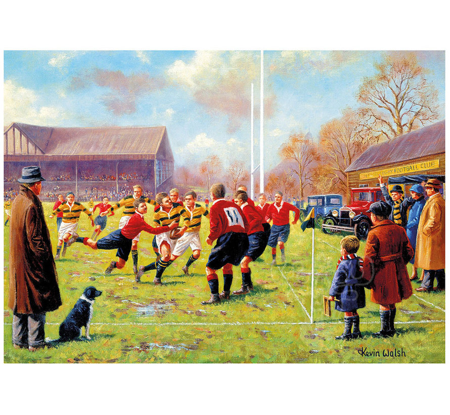 FINAL SALE Gibsons View from the Sidelines Puzzle 2 x 500pcs RETIRED