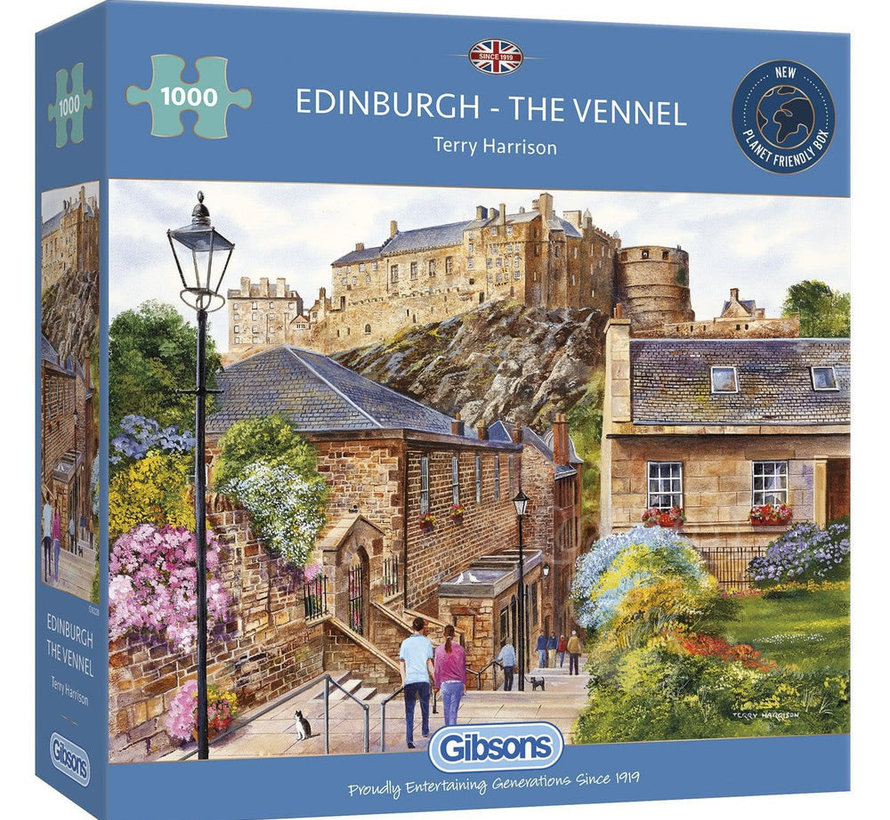 Gibsons Edinburgh - The Vennel Puzzle 1000pcs
