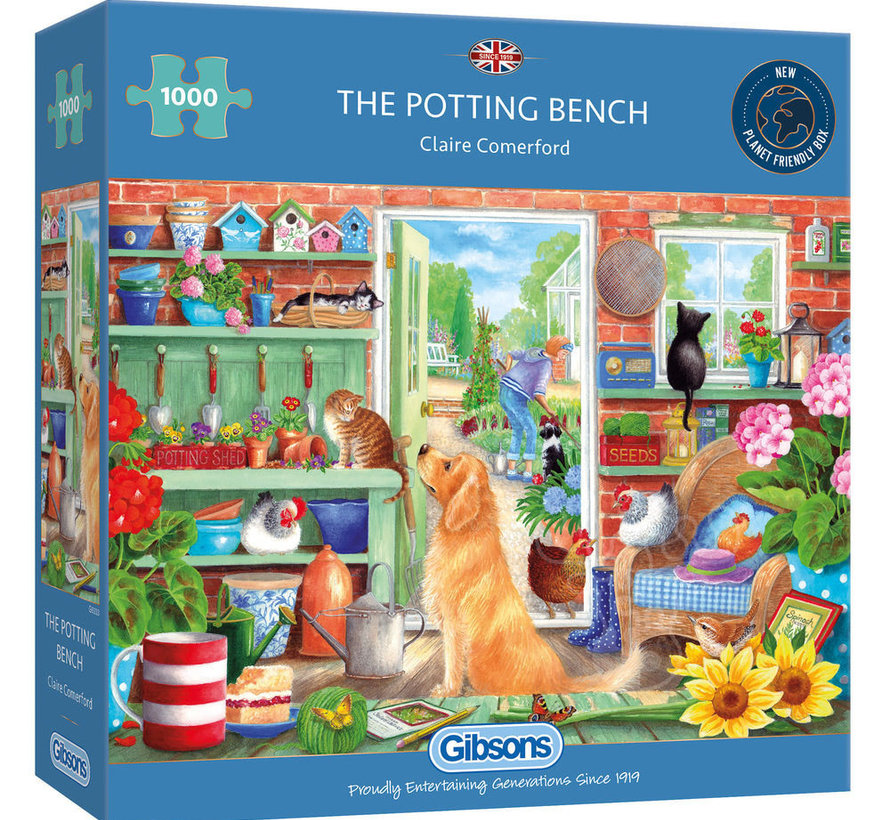 Gibsons The Potting Bench Puzzle 1000pcs