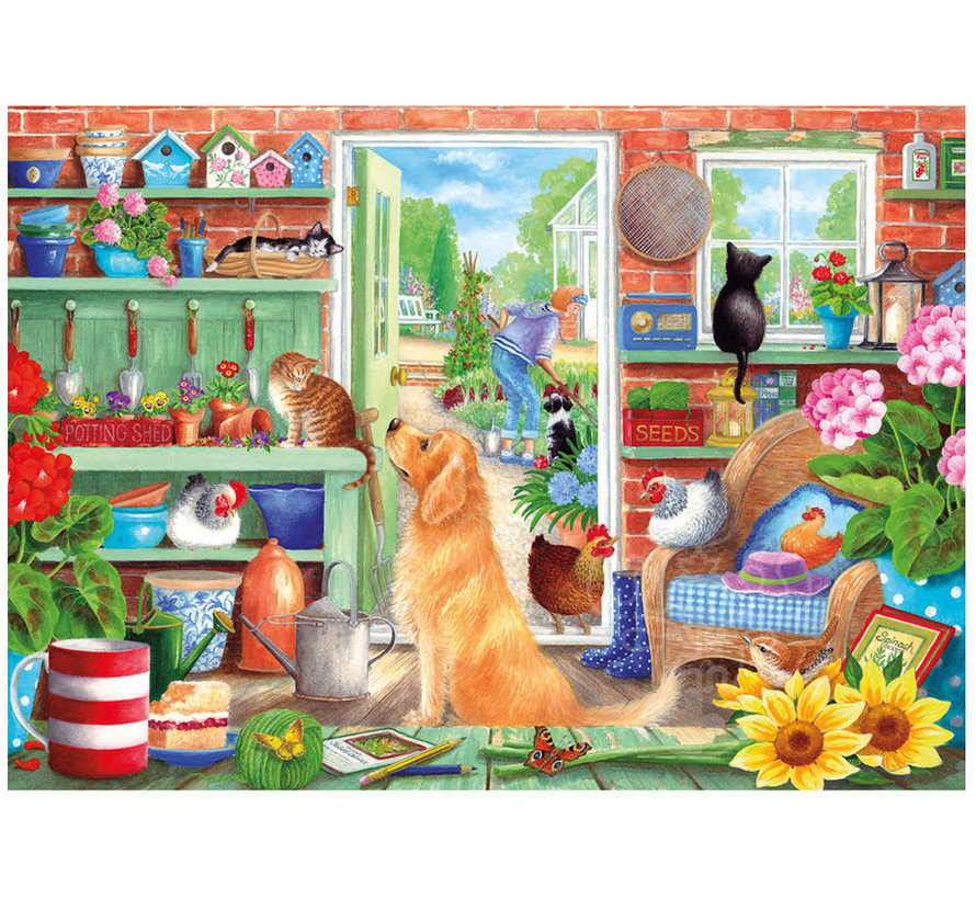 Gibsons The Potting Bench Puzzle 1000pcs