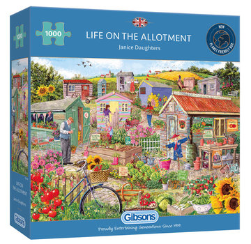 Gibsons Gibsons Life on the Allotment Puzzle 1000pcs