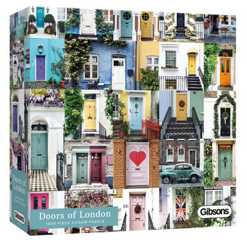 Gibsons Gibsons The Doors of London Puzzle 1000pcs