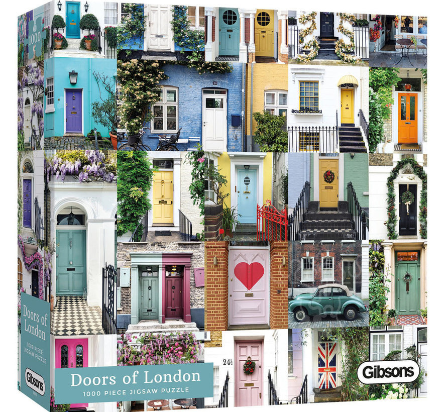 Gibsons The Doors of London Puzzle 1000pcs