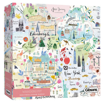 Gibsons Gibsons Wanderlust Puzzle 1000pcs