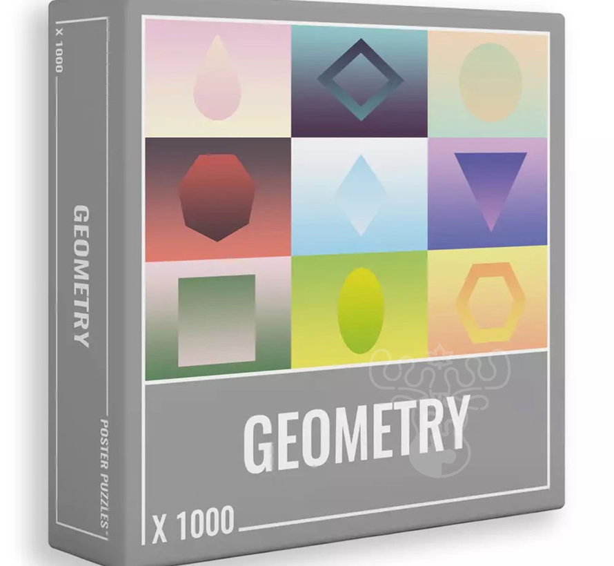Cloudberries Geometry Puzzle 1000pcs