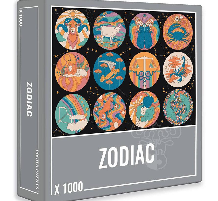 Cloudberries Zodiac Puzzle 1000pcs