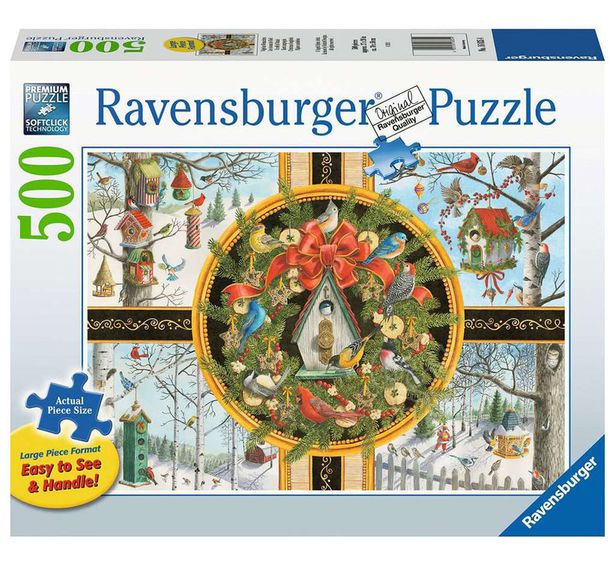 Ravensburger Christmas Songbirds Large Format Puzzle 500pcs