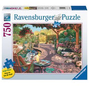 Ravensburger Ravensburger Cozy Backyard Bliss Large Format Puzzle 750pcs