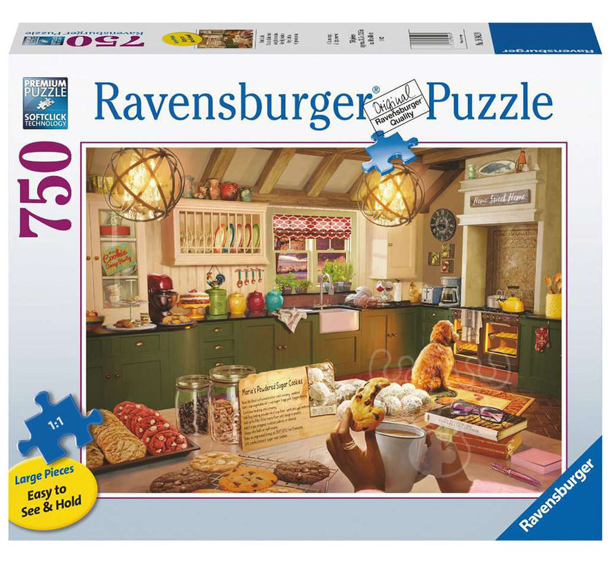 Ravensburger Cozy Kitchen Large Format Puzzle 750pcs