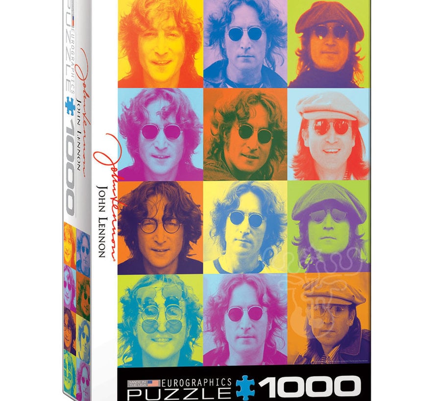 Eurographics John Lennon Color Portraits Puzzle 1000pcs RETIRED