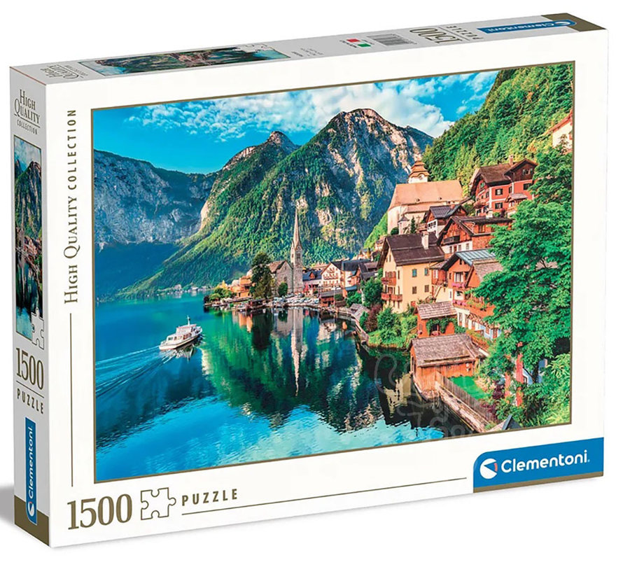 Clementoni Halstatt Puzzle 1500pcs - ORIGINAL BOX SIZE