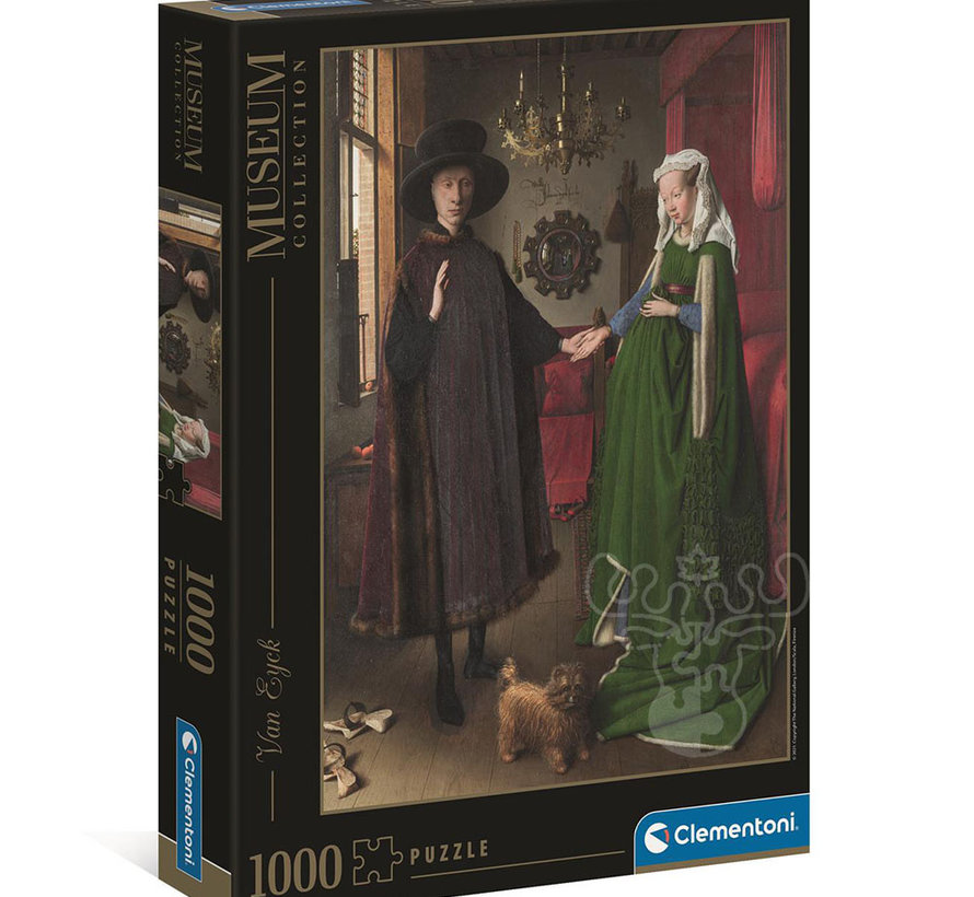 Clementoni Van Eyck - The Arolfii Portrait Puzzle 1000pcs