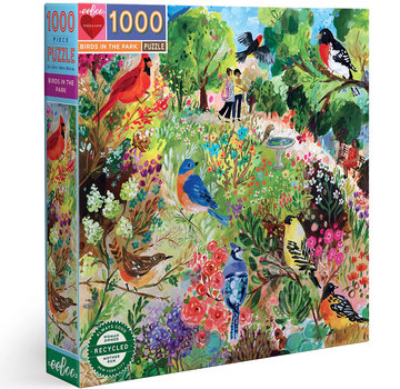 EeBoo eeBoo Birds in the Park Puzzle 1000pcs