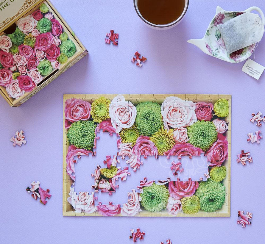 Chronicle A Little Something Floral Mini Puzzle 150pcs