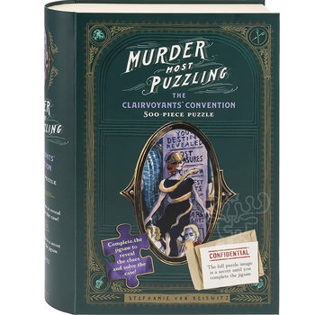 Chronicle Books Chronicle Murder Most Puzzling: The Clairvoyants' Convention Puzzle 500pcs