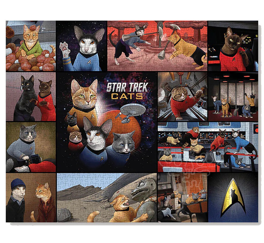 Chronicle Star Trek Cats Puzzle 1000pcs