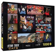 Chronicle Books Chronicle Star Trek Cats Puzzle 1000pcs
