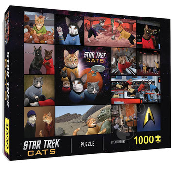 Chronicle Books Chronicle Star Trek Cats Puzzle 1000pcs
