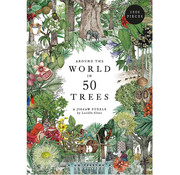 Laurence King Publishing Laurence King Around the World in 50 Trees Puzzle 1000pcs