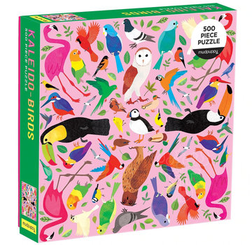 Mudpuppy Mudpuppy Kaleido-Birds Puzzle 500pcs