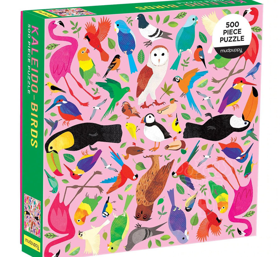 Mudpuppy Kaleido-Birds Puzzle 500pcs
