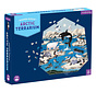 Mudpuppy Arctic Terrarium Shaped Puzzle 750pcs