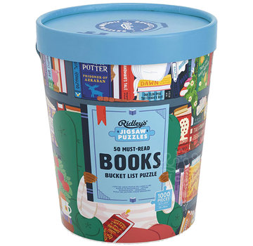 Ridley's Ridley's 50 Must-Read Books of the World Bucket List Puzzle 1000pcs