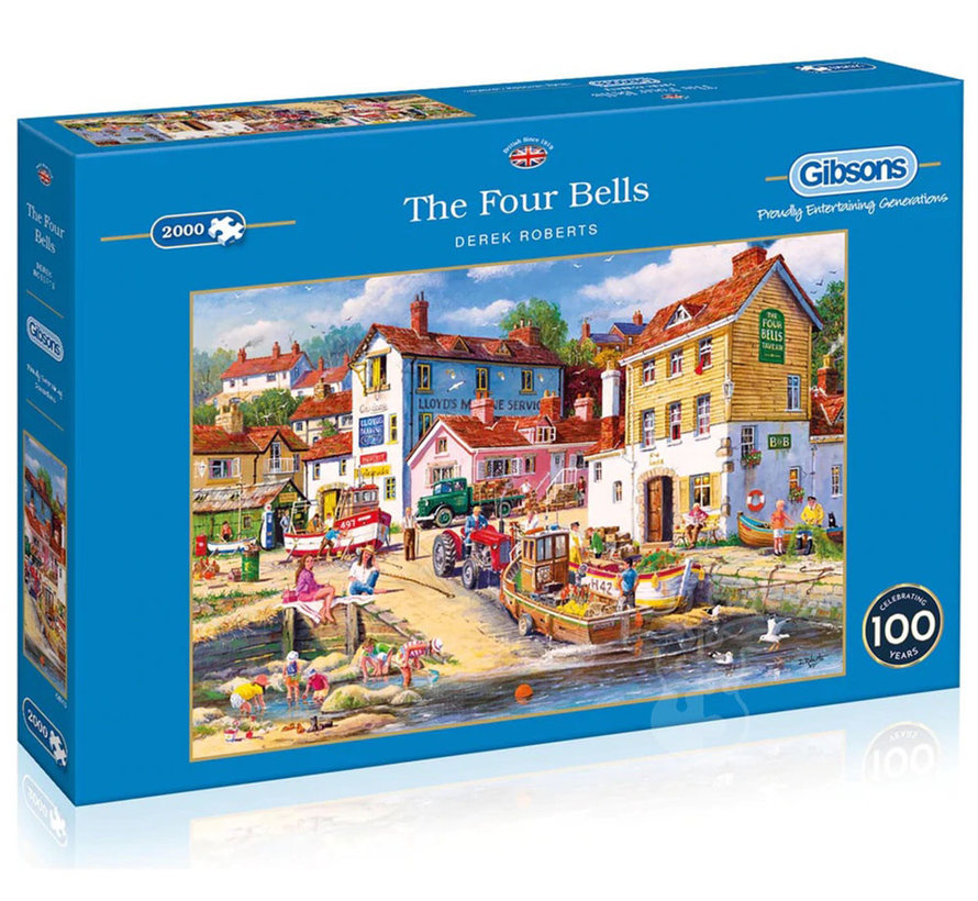 Gibsons The Four Bells Puzzle 2000pcs RETIRED