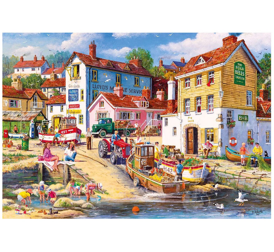 Gibsons The Four Bells Puzzle 2000pcs RETIRED