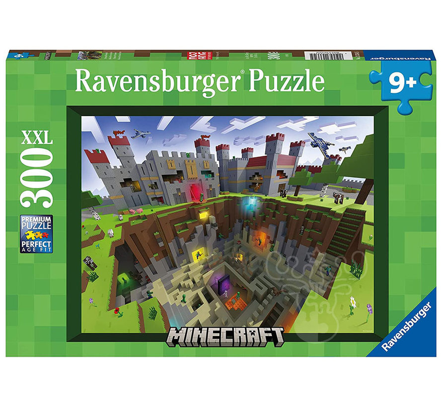 Ravensburger Minecraft Cutaway Puzzle 300pcs XXL