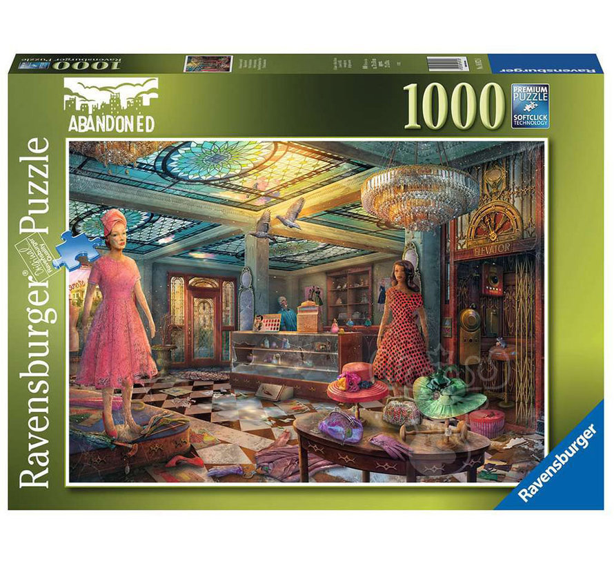 Ravensburger Abandoned: Deserted Department Store Puzzle 1000pcs