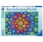 Ravensburger Ravensburger Elspeth McLean: Radiating Rainbow Mandalas Puzzle 2000pcs
