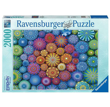 Ravensburger Ravensburger Radiating Rainbow Mandalas Puzzle 2000pcs