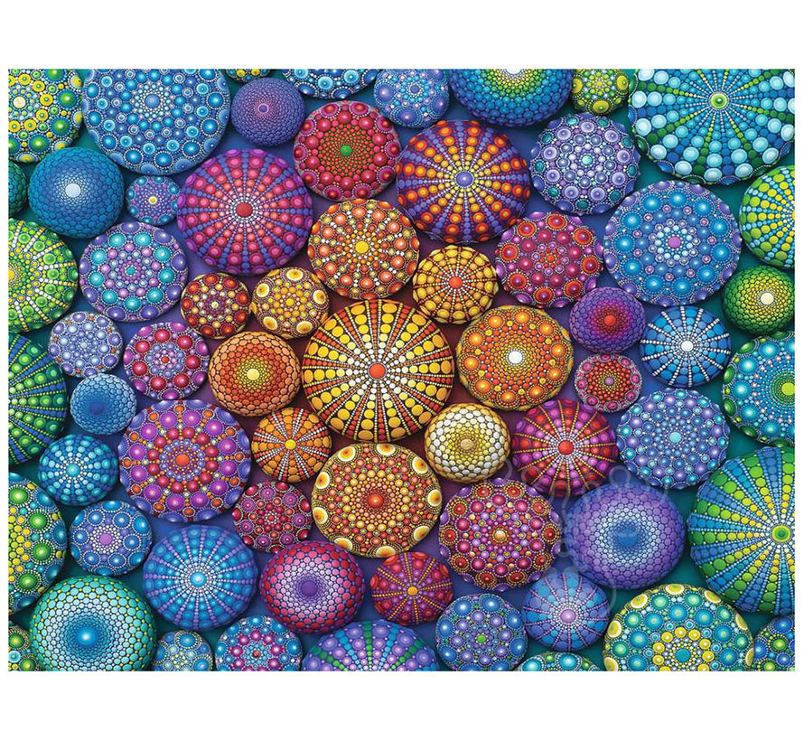 Ravensburger Elspeth McLean: Radiating Rainbow Mandalas Puzzle 2000pcs