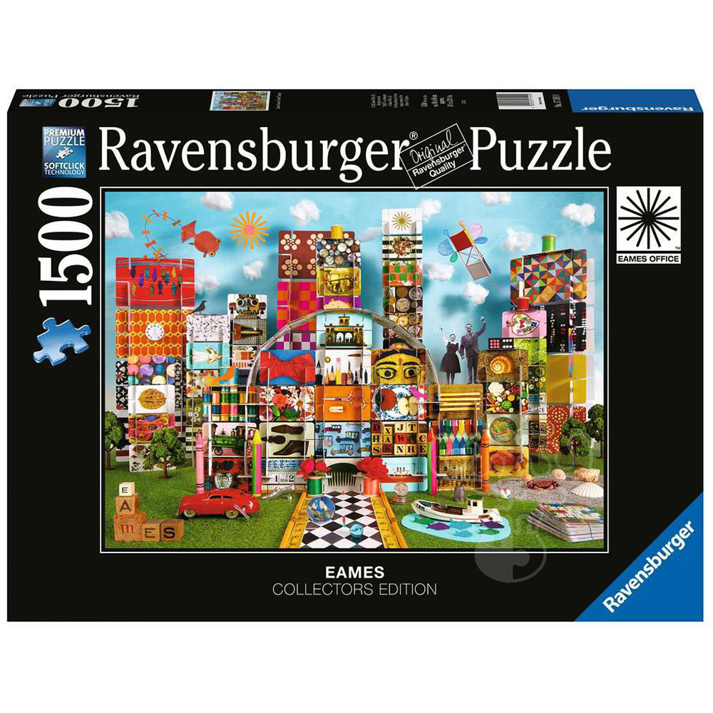 Ravensburger Eames House of Cards Fantasy Puzzle 1500pcs - Puzzles Canada
