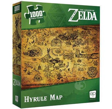 USAopoly USAopoly The Legend of Zelda™ “Hyrule Map” Puzzle 1000pcs