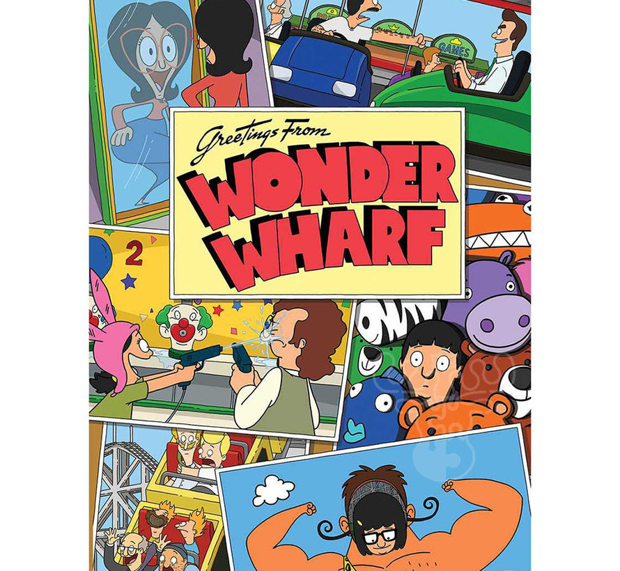USAopoly Bob’s Burgers “Greetings from Wonder Wharf” Puzzle 1000pcs