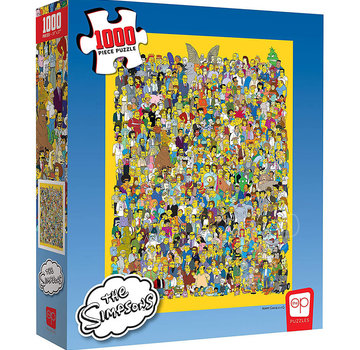 USAopoly USAopoly The Simpsons “Cast of Thousands” Puzzle 1000pcs