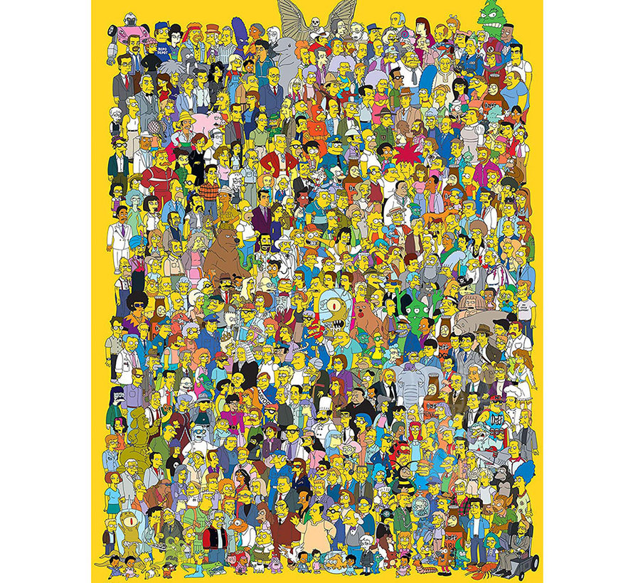 USAopoly The Simpsons “Cast of Thousands” Puzzle 1000pcs