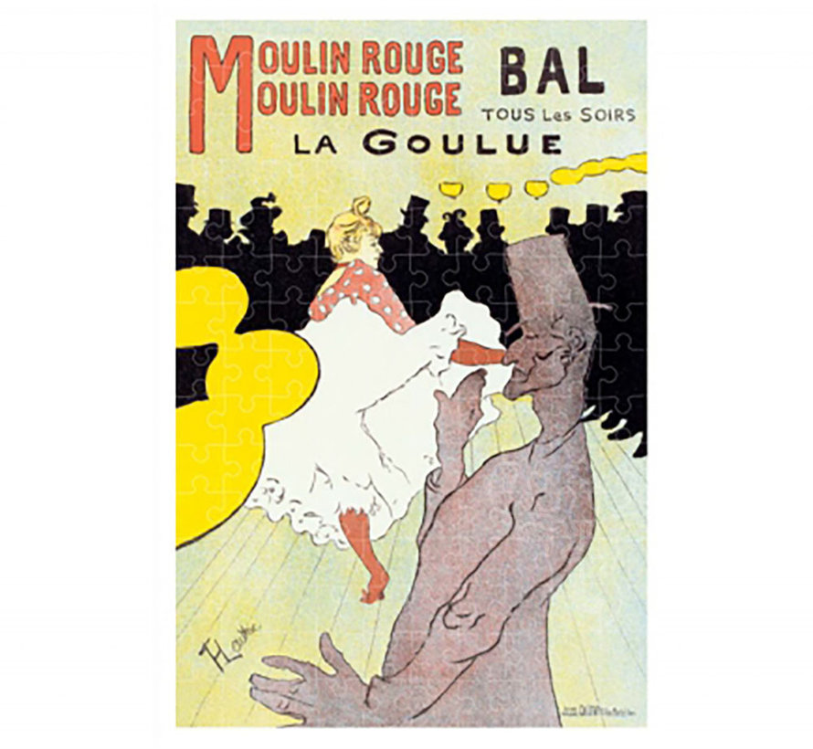 Londji Toulouse-Lautrec: La Goulue Micro Puzzle 150pcs