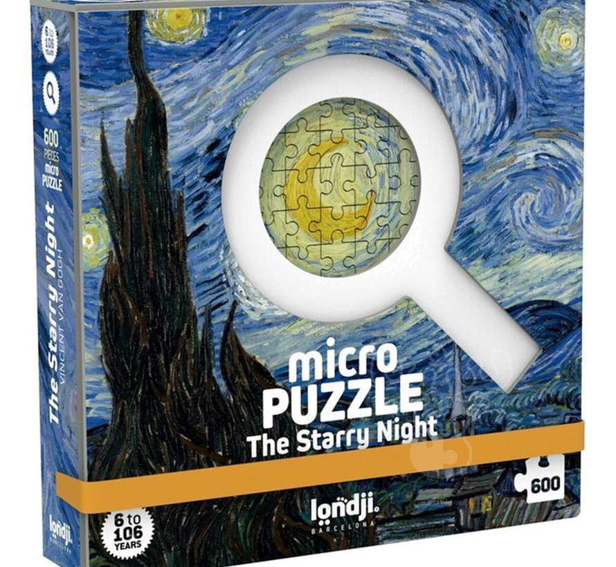 Londji Van Gogh: The Starry Night Micro Puzzle 600pcs